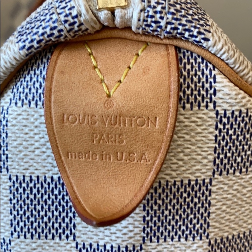 Louis Vuitton Speedy 30 Damier Azur - Picture 4 of 16